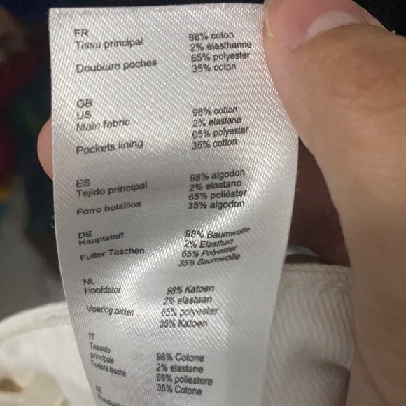 maje Embroidered Flowers White Jeans size 24 XS - Picture 10 of 10